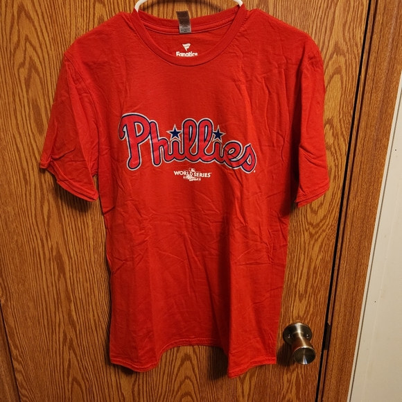 Fanatics Other - Philadelphia Phillies Bryce Harper 2022 World Series shirt M men Fanatics NWOT